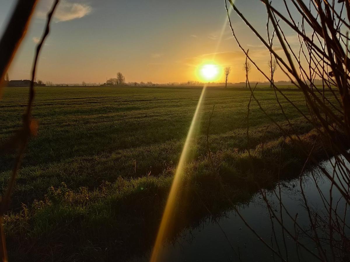 Vakantiehuis De Maretak Vlakbij Brugge & De Kust Meetkerke Exteriör bild