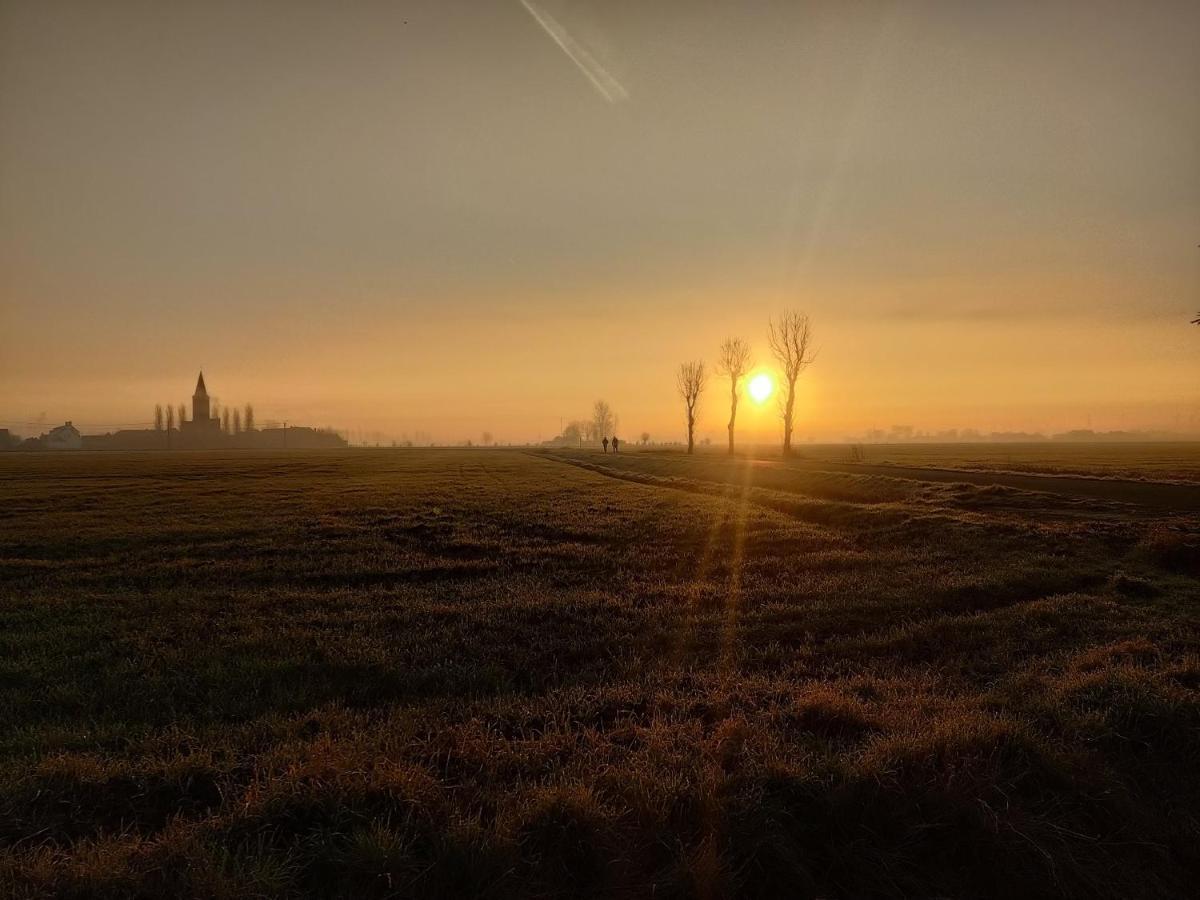 Vakantiehuis De Maretak Vlakbij Brugge & De Kust Meetkerke Exteriör bild
