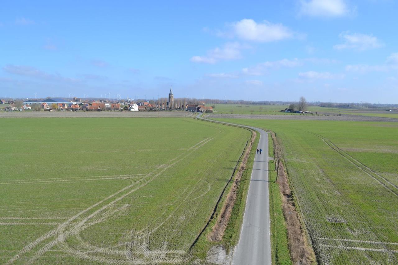 Vakantiehuis De Maretak Vlakbij Brugge & De Kust Meetkerke Exteriör bild